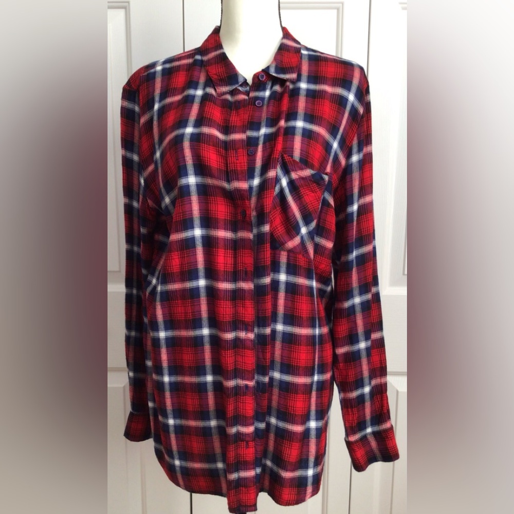 Kut from the cloth plaid blouse